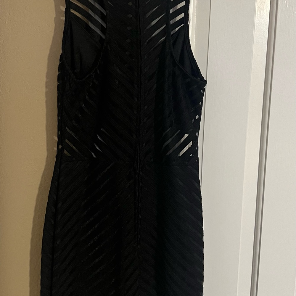 Charlotte Russe Black Halter Sheath Mini Dress
